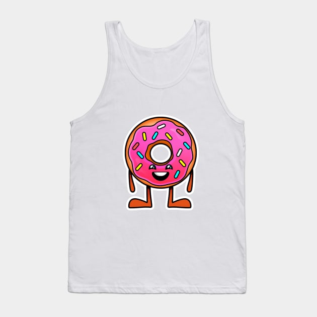 Donut Tank Top by Anrego